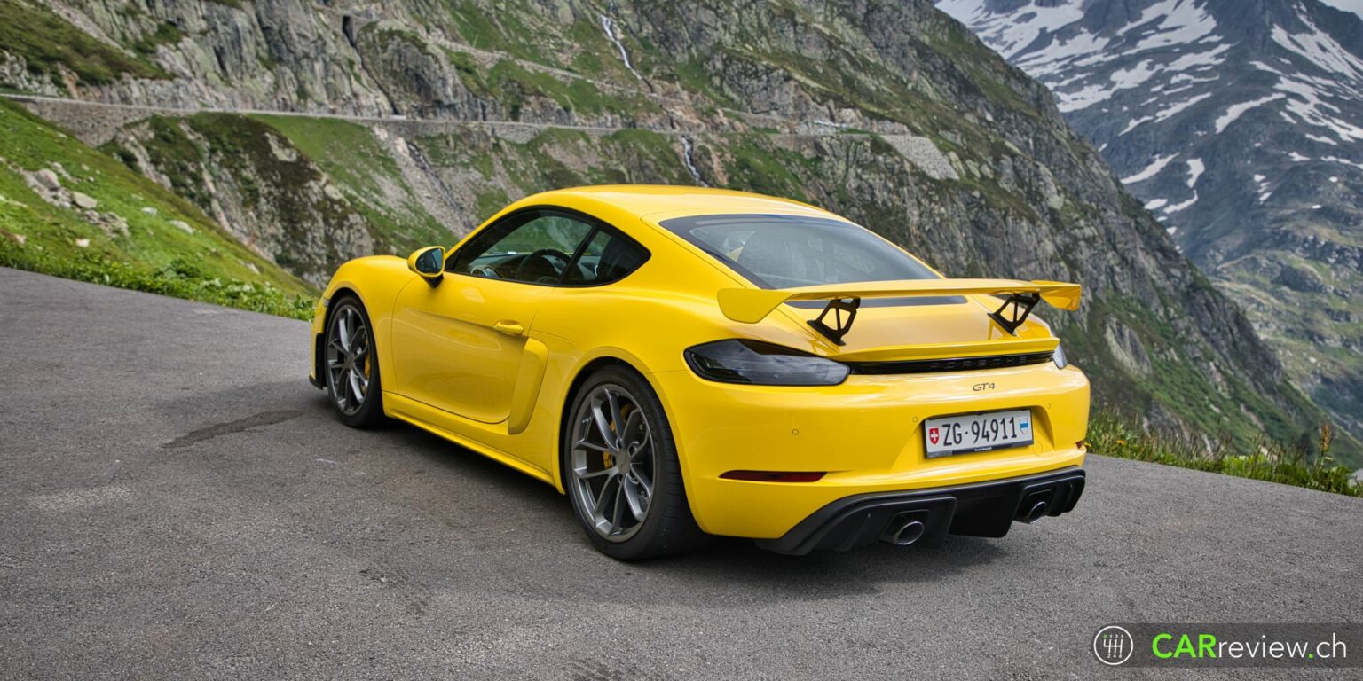 Essai Porsche 718 Cayman GT4