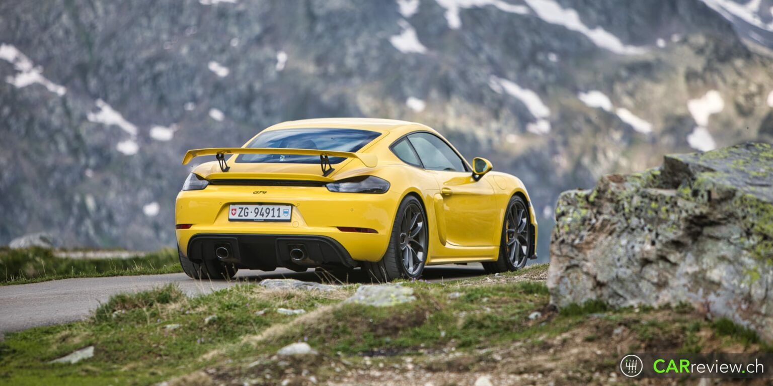 Essai Porsche 718 Cayman GT4