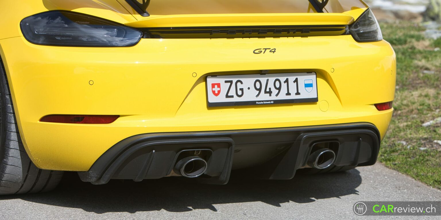 Essai Porsche 718 Cayman GT4