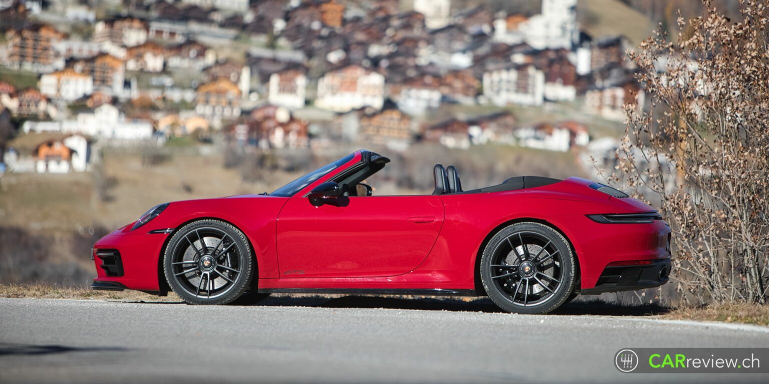 Essai Porsche 911 Carrera 4 GTS Cabriolet