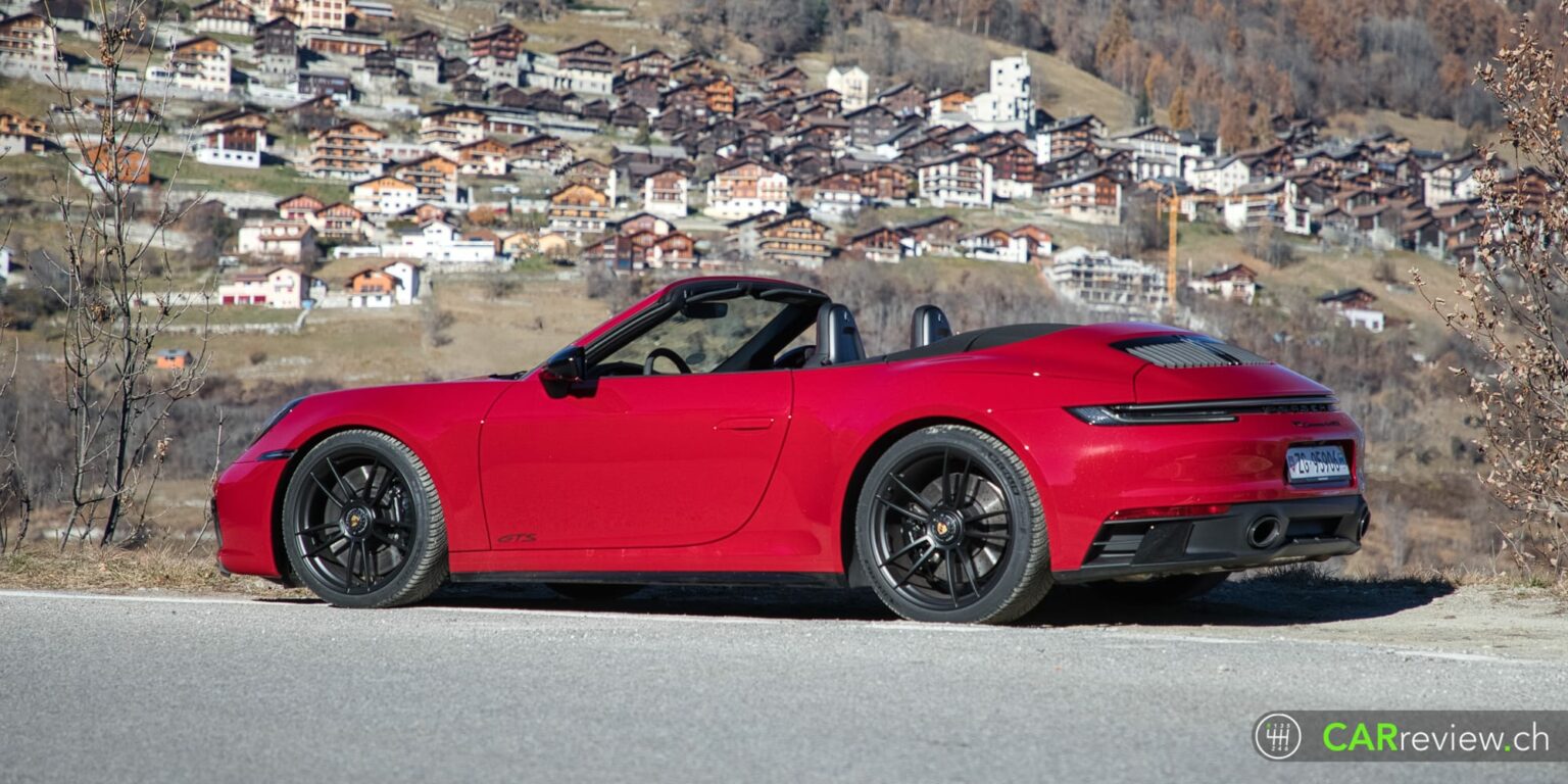 Essai Porsche 911 Carrera 4 GTS Cabriolet