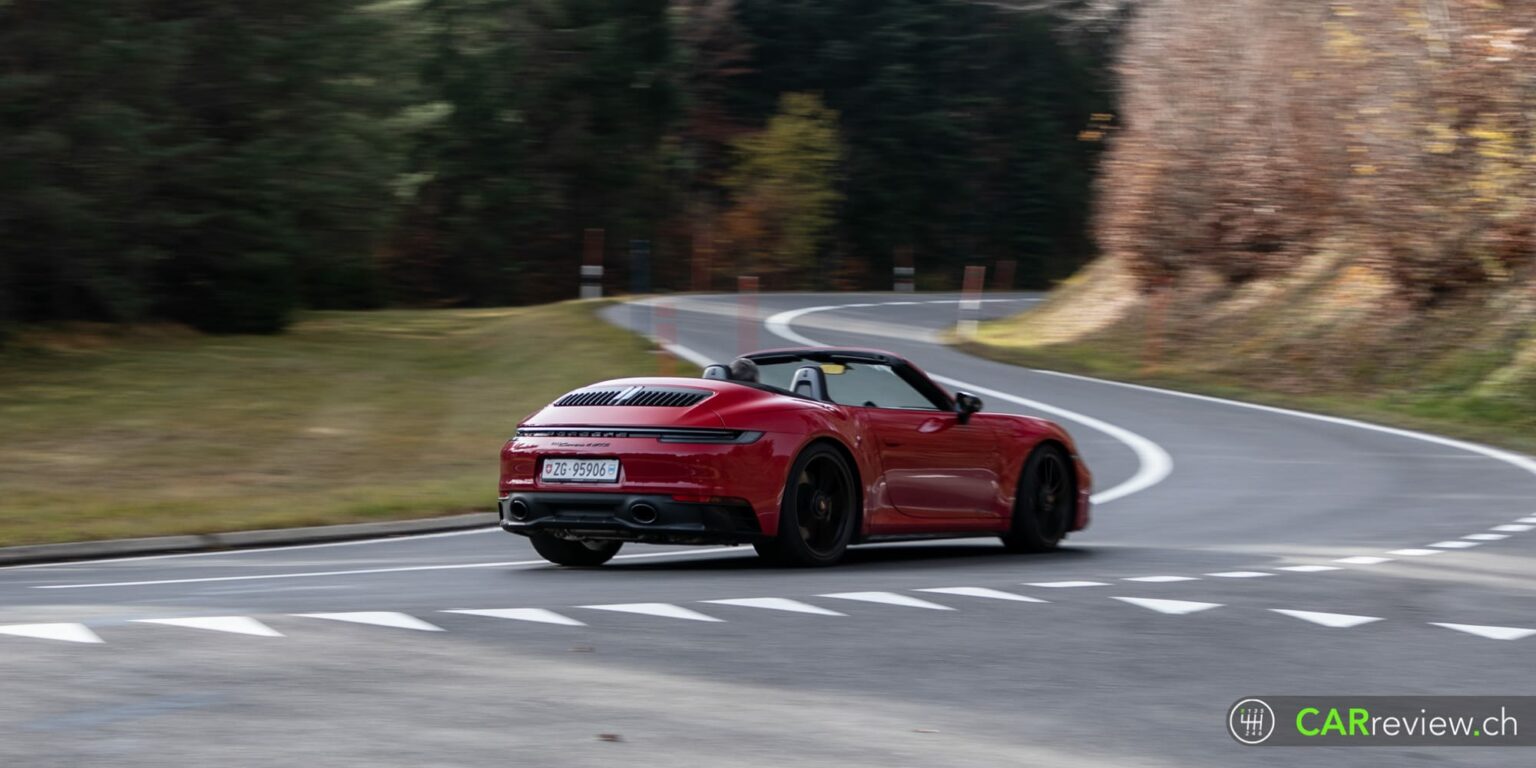 Essai Porsche 911 Carrera 4 GTS Cabriolet