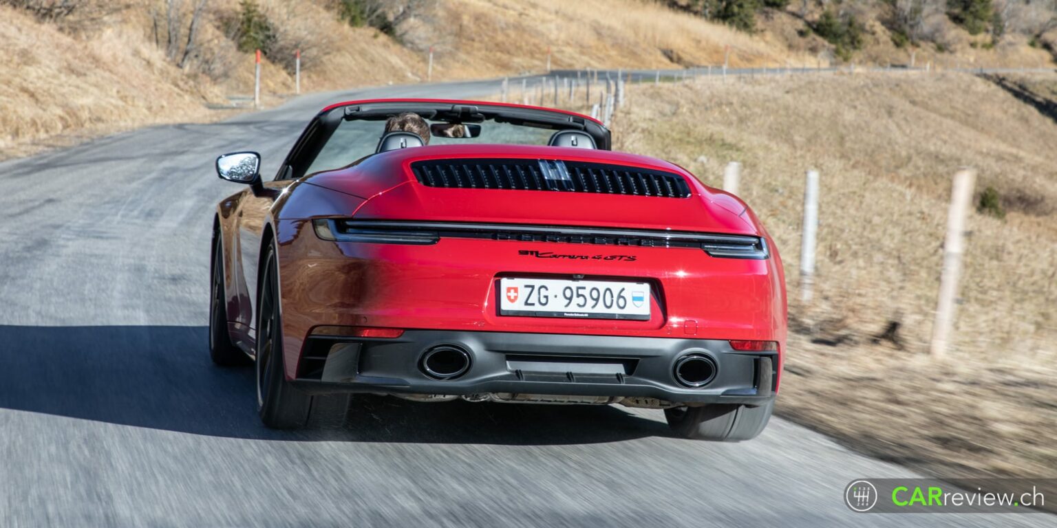 Essai Porsche 911 Carrera 4 GTS Cabriolet