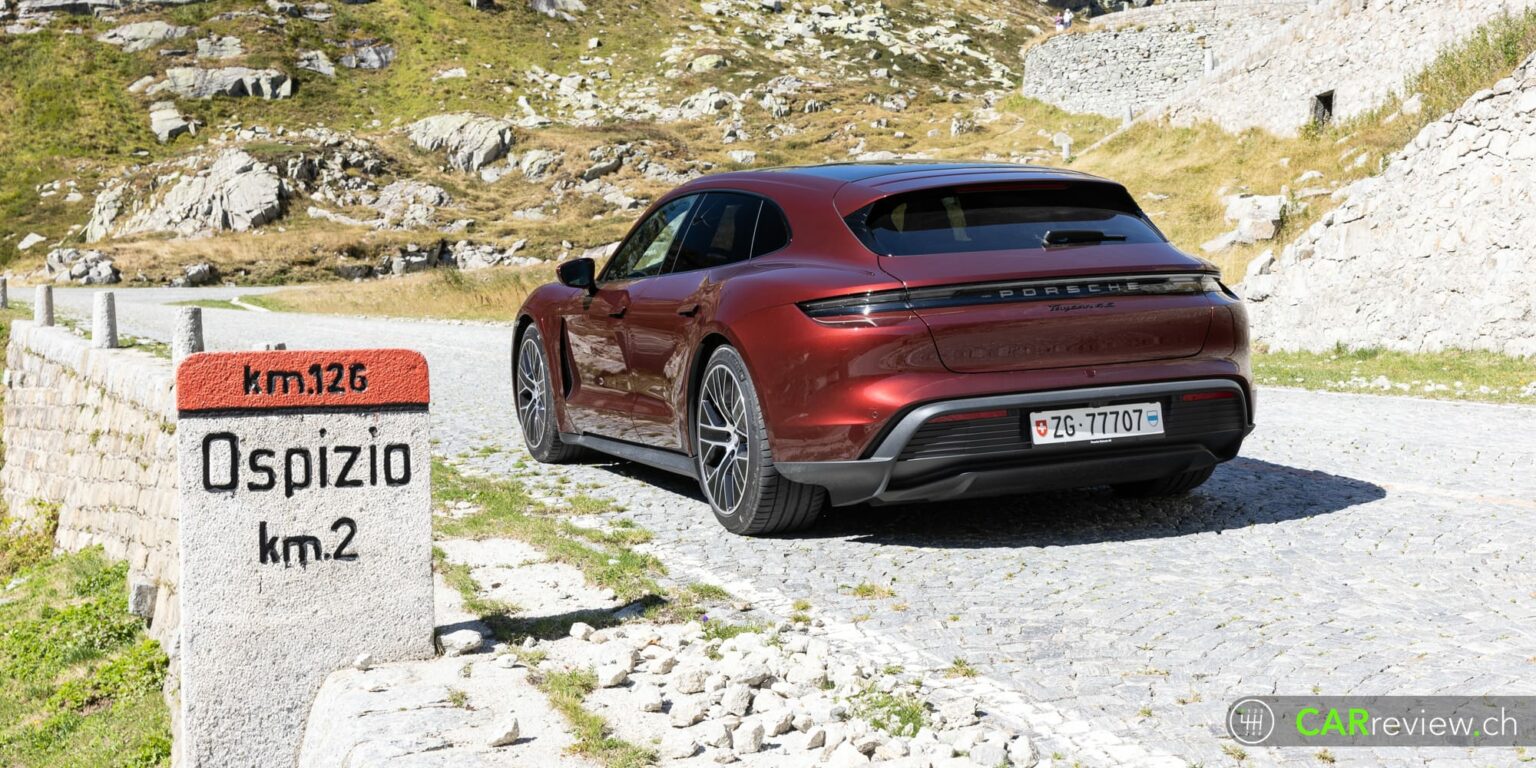 Essai Porsche Taycan 4S Sport Turismo